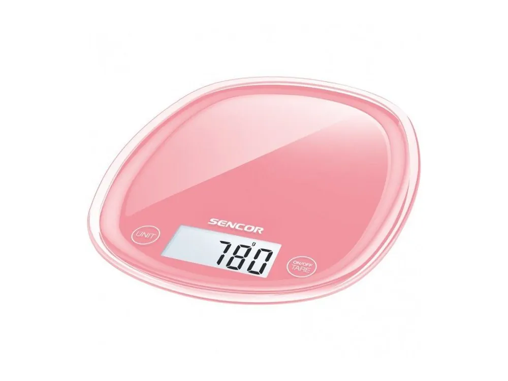 SENCOR SKS 34RD Víceúčelová váha do 5000g, přesnost 1g - růžová Doprava Zdarma