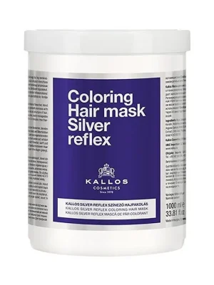 KALLOS Cosmetics Silver Reflex Mask 1000ml - stříbrná maska pro blond vlasy Nejprodávanější