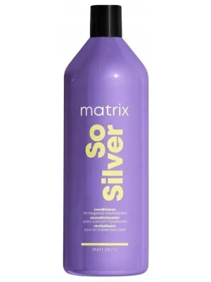 MATRIX Total Results SoSilver Conditioner 1000ml - kondicionér pro blond a šedé vlasy Jen Po Omezenou Doba