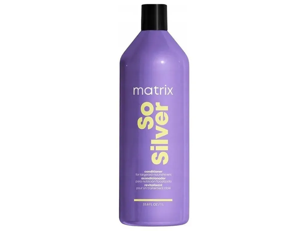 MATRIX Total Results SoSilver Conditioner 1000ml - kondicionér pro blond a šedé vlasy Jen Po Omezenou Doba