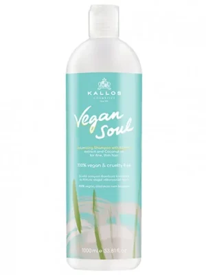 KALLOS Vegan Soul Volumizing Shampoo 1000ml - šampon bez silikonůpro objem vlasů Nakupujte Hned