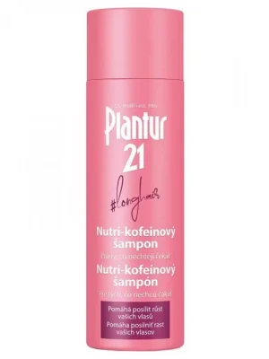 PLANTUR 21 Longhair Nutri-kofeinový šampon pro posílení růstu vlasů 200ml Hit Sezóny