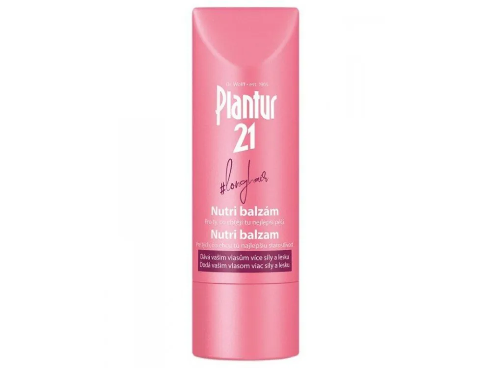 PLANTUR 21 Longhair Nutri-kofeinový balzám pro posílení růstu vlasů 175ml Akce