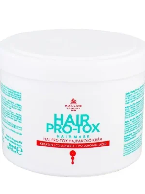 KALLOS KJMN Hair Pro-Tox Mask 500ml - vlasová maska s keratinem a kyselinou hyaluronovou Objednat Nyní