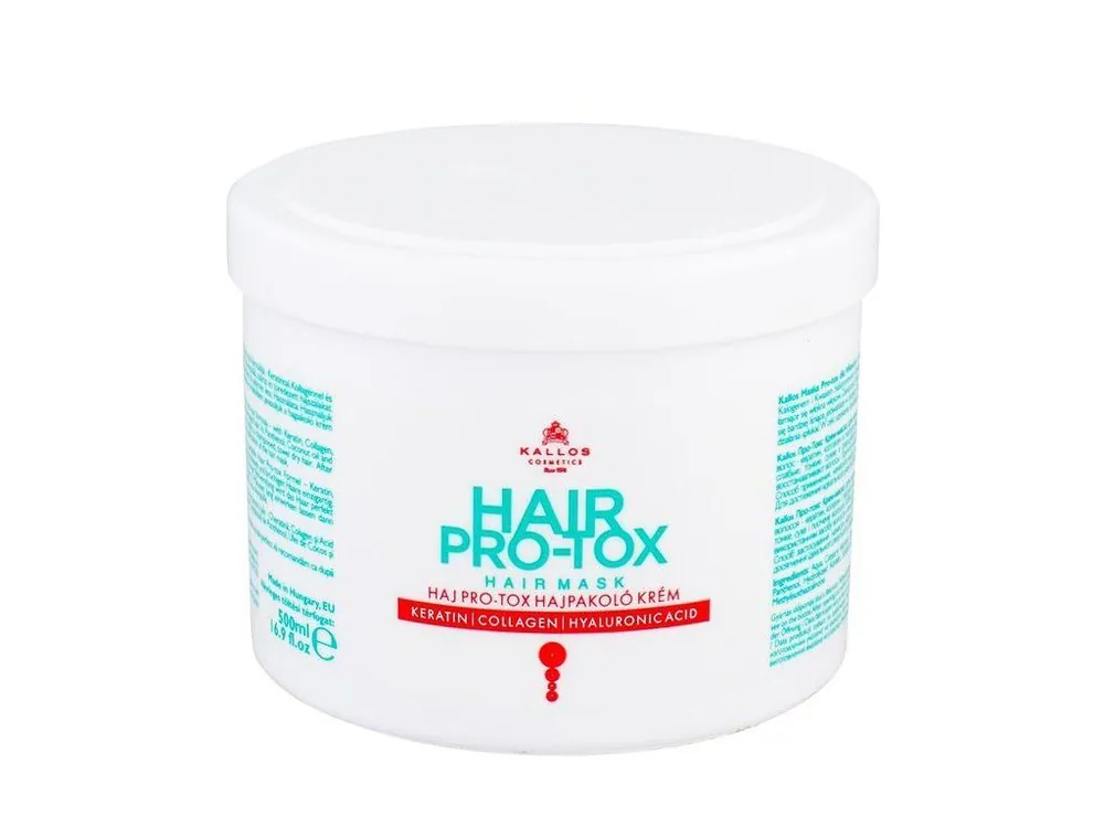 KALLOS KJMN Hair Pro-Tox Mask 500ml - vlasová maska s keratinem a kyselinou hyaluronovou Objednat Nyní