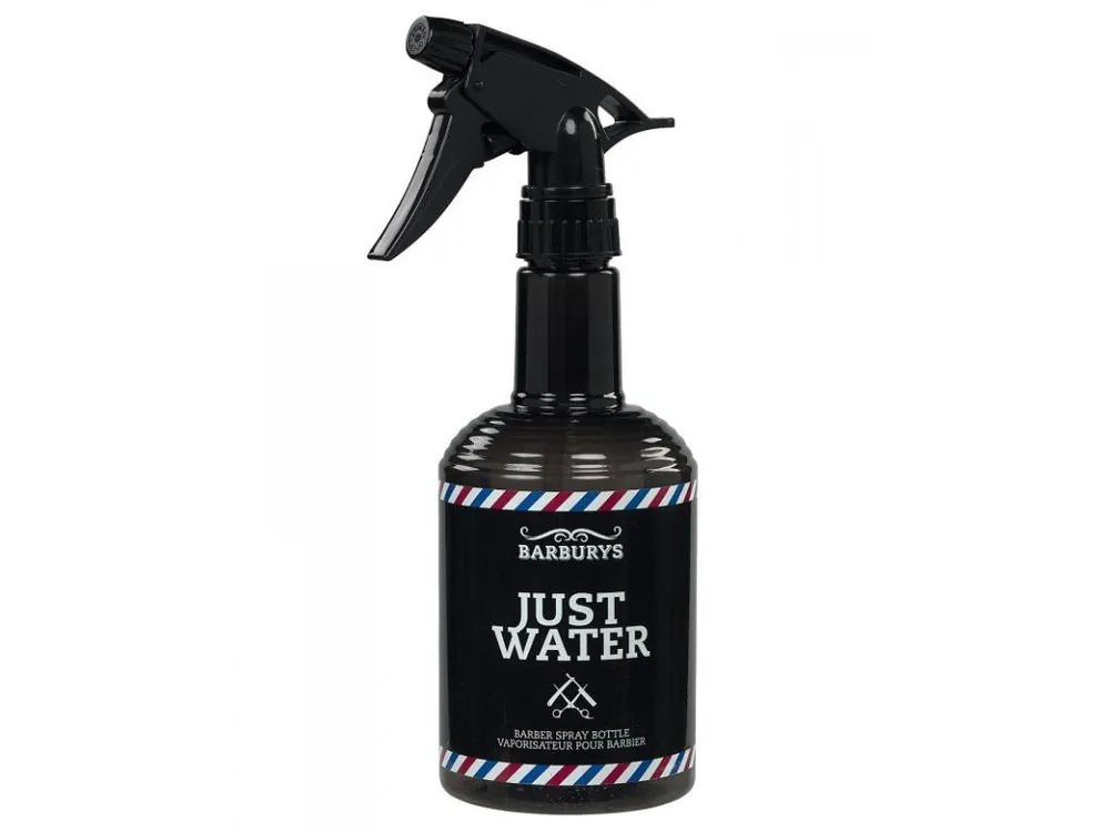 Ověřený BARBURYS Just Water Rozprašovač na vodu, černý 600ml