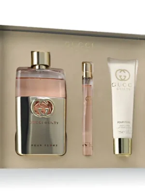 Pouze Dnes Gucci Guilty Pour Femme EDT 90 ml + EDT MINI 10 ml + BL 50 ml W