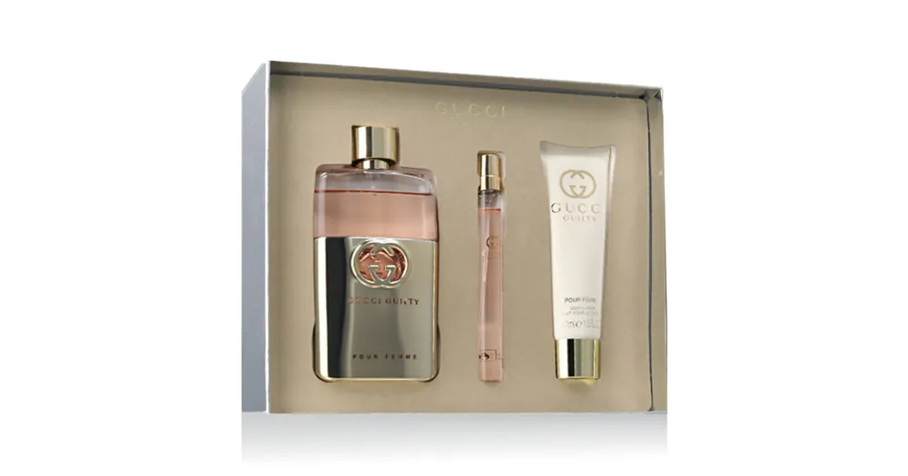 Pouze Dnes Gucci Guilty Pour Femme EDT 90 ml + EDT MINI 10 ml + BL 50 ml W