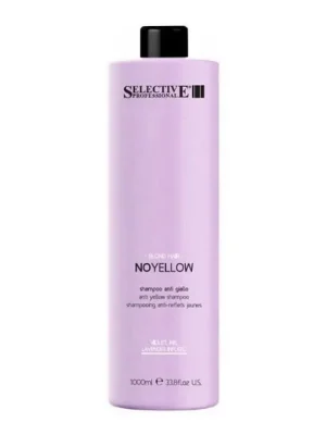 Víkendová Akce SELECTIVE NoYellow Anti Yellow Shampoo 1000ml - šampon pro studené odstíny blond vlasů