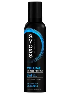 SYOSS Professional VOLUME 3in1 Mousse pěnové tužidlo pro maximální objem vlasů 250ml Jen Po Omezenou Doba