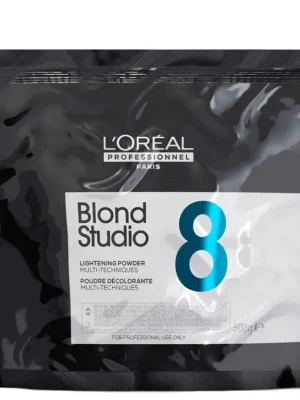 LOREAL Professionnel Blond Studio 8 Multi-Techniques Powder 500g - melír s Pro-Keratinem Originální