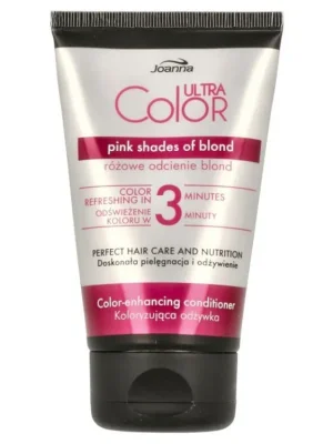 JOANNA Ultra Color Pink Shades Conditioner 100g - barvicí kondicionér - růžový Horká Nabídka