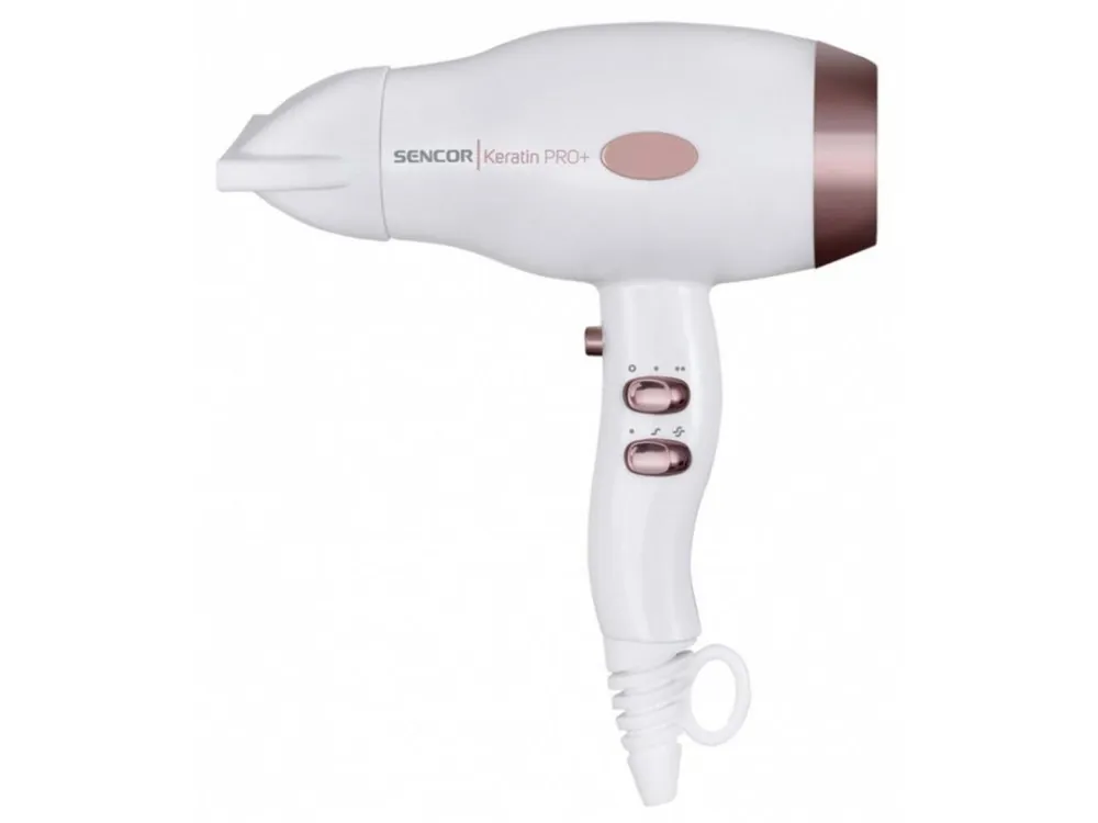 SENCOR SHD 8100GD Keratin PRO+ 2100W - fén na vlasy s profesionálním AC motorem Autentický