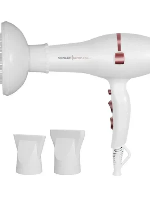 Pouze Dnes SENCOR SHD 8200GD Keratin PRO+ 2400W - fén na vlasy s profesionálním AC motorem
