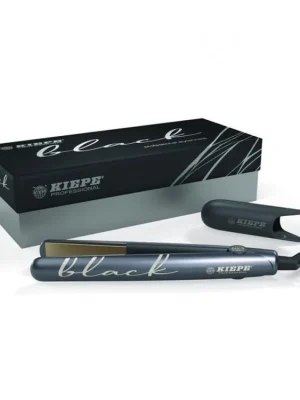 Cenově Výhodný KIEPE Professional BLACK Nano Titanium - profesionální žehlička na vlasy - černá