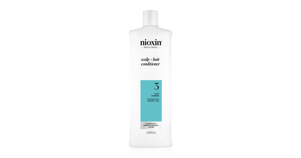 Dokud Zásoby Vydrží Nioxin System 3 Scalp & Hair Conditioner 1000 ml