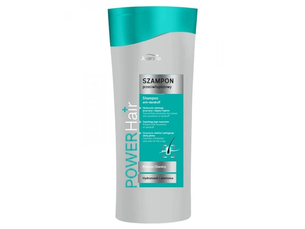 Nejlepší Volba JOANNA POWER Hair Anti-dandruff Shampoo 200ml - šampon proti lupům a svědění hlavy