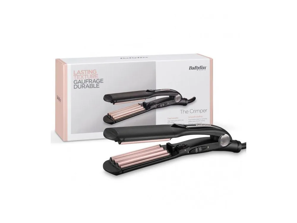 Víkendová Akce BABYLISS 2165CE The Crimper - loknovací kulma s turmalínovými destičkami