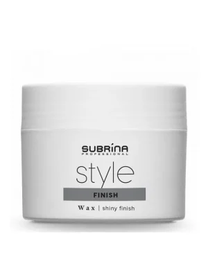 Rychlé Dodání SUBRÍNA Style Finish Wax Shiny 100ml - tvarovací vosk na vlasy s leskem