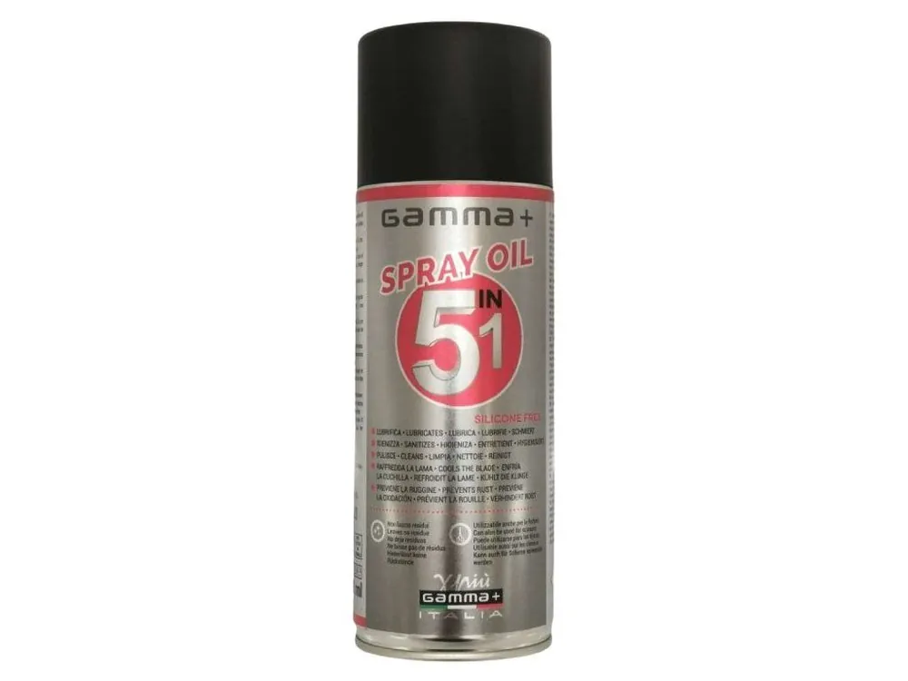Horká Nabídka GAMMA PIÚ Gamma+ Spray Oil 5in1 - čisticí a mazací olej na strojky 5v1