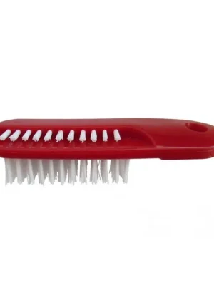 DUKO 6206 Kartáček dvoustranný na ruce a nehty 110x30mm - červený Cenový Hit