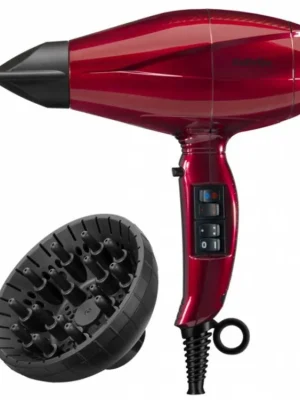 Originální BABYLISS 6750DE Veloce 2200W Ionic - profi fén na vlasy s difuzérem a digitálním motorem
