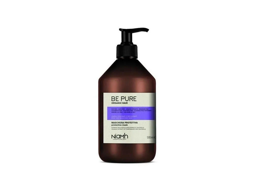 Kup Teď NIAMH Be Pure Protective Mask 500ml - maska na barvené a odbarvené vlasy