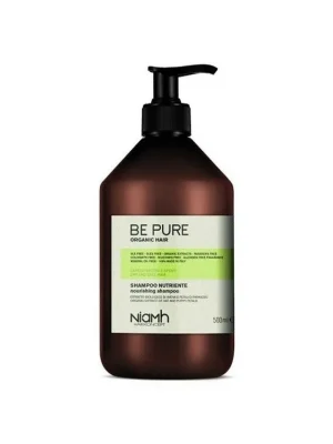 NIAMH Be Pure Nourishing Shampoo 500ml - výživný šampon pro jemné, slabé a vysušené vlasy Výhodná Nabídka