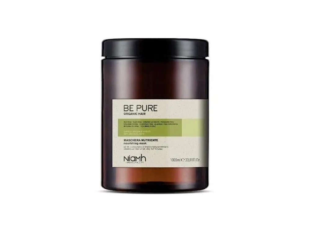 NIAMH Be Pure Nourishing Mask 1000ml - maska pro jemné, slabé a vysušené vlasy Nízká Cena
