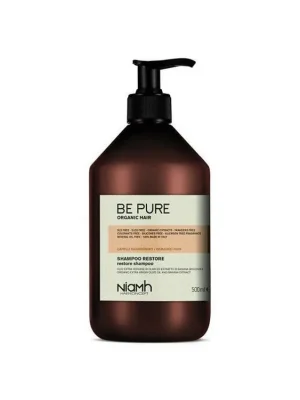 Speciální Cena NIAMH Be Pure Restore Shampoo 500ml - obnovující šampon pro poškozené lámavé vlasy