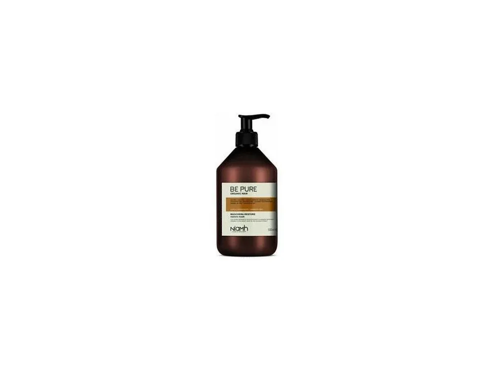 NIAMH Be Pure Restore Mask 500ml - obnovující maska pro poškozené lámavé vlasy Vrácení Zdarma