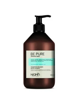 NIAMH Be Pure Gentle Shampoo 500ml - čistící šampon pro časté mytí vlasů Vrácení Zdarma