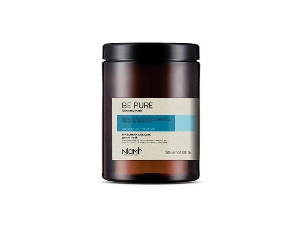 Odeslání Ihned NIAMH Be Pure Gentle Mask 1000ml - maska pro všechny typy vlasů a každodenní mytí