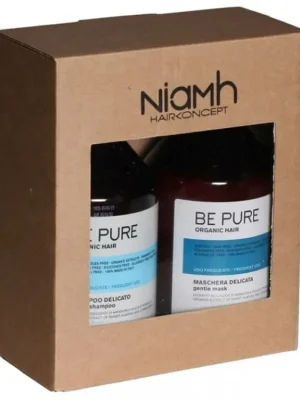 Nakupujte Hned NIAMH Be Pure SET Gentle Shampoo 500ml + Gentle Mask 500ml - péče všechny typy vlasů