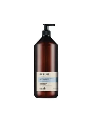 Akční Cena NIAMH Be Pure Detox Shampoo 1000ml - detoxikační šampon na mastné a zplihlé vlasy
