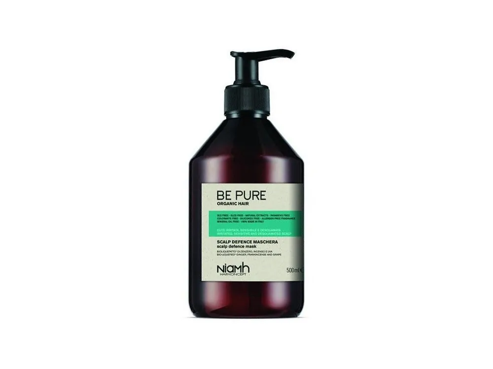 Akční Cena NIAMH Be Pure Scalp Defence Mask 500ml - maska na citlivou pokožku hlavy