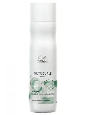 Cenová Bomba WELLA Nutricurls Waves Shampoo Lightweigh 250ml - šampon pro vlnité vlasy bez sulfátů