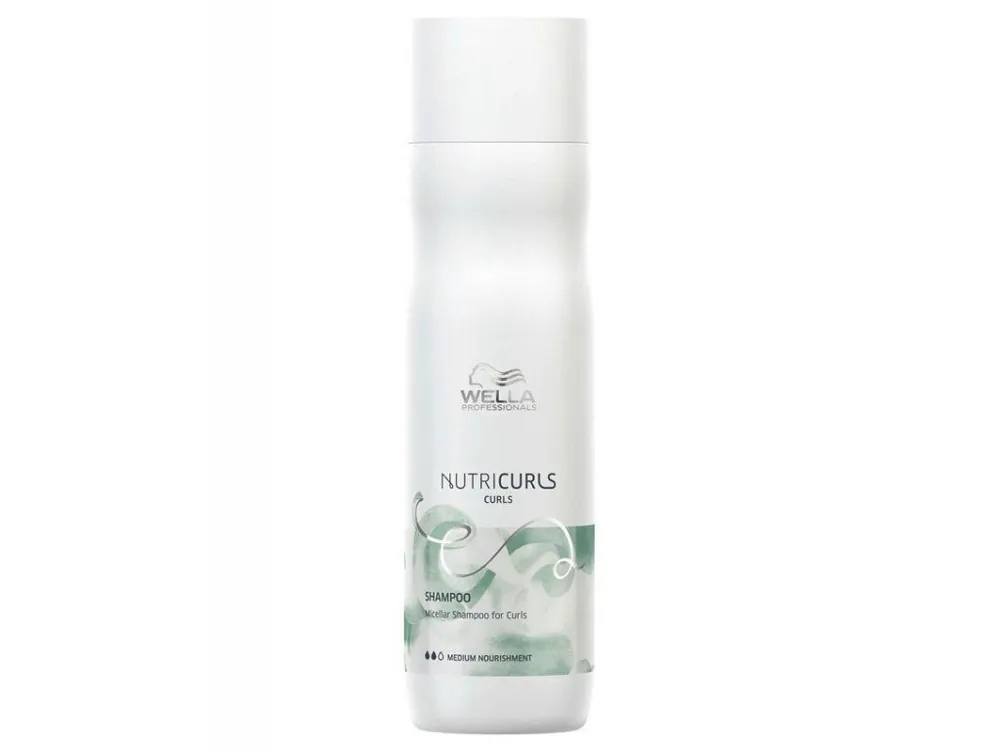WELLA Nutricurls Curls Shampoo Medium 250ml - micelární šampon pro kudrnaté vlasy Koupit Online