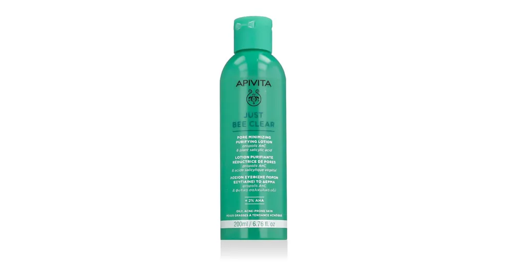 Bezpečná Platba Apivita Just Bee Clear Pore Minimizing Purifying Lotion 200 ml