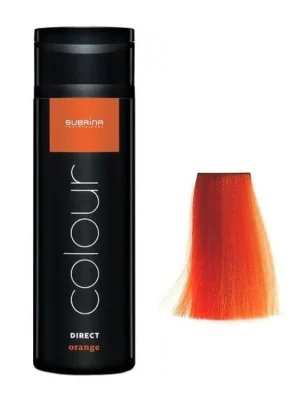 SUBRINA Direct Colour Orange 200ml - Gelová barva na vlasy - oranžová Akce