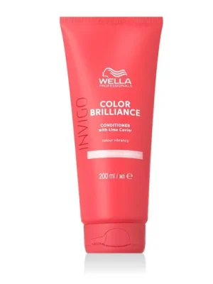 Doprava Zdarma Wella Invigo Color Brilliance Conditioner With Lime Caviar (Fine To Medium Coloured Hair) 200 ml