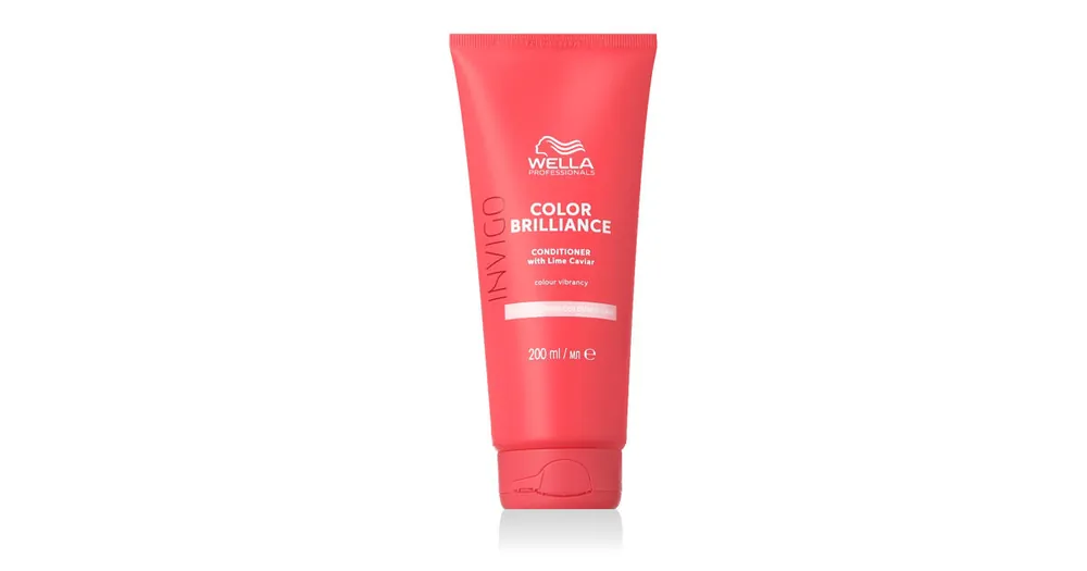 Doprava Zdarma Wella Invigo Color Brilliance Conditioner With Lime Caviar (Fine To Medium Coloured Hair) 200 ml