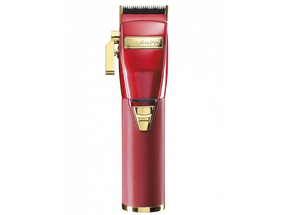 Odeslání Ihned BABYLISS PRO FX8700 RE Profesionální stříhací strojek na vlasy aku-kabelový 45mm - červený
