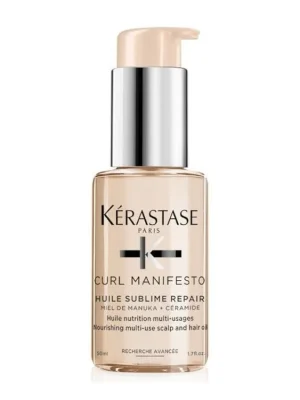 Omezená Nabídka KÉRASTASE Curl Manifesto Huile Sublime Repair 50ml - vyživující olej pro vlnité a kudrnaté vlasy
