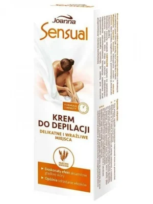 JOANNA Sensual DELICATE Oat Milk Cream - Depilační krém pro jamná a citlivá místa 100g Kup Teď