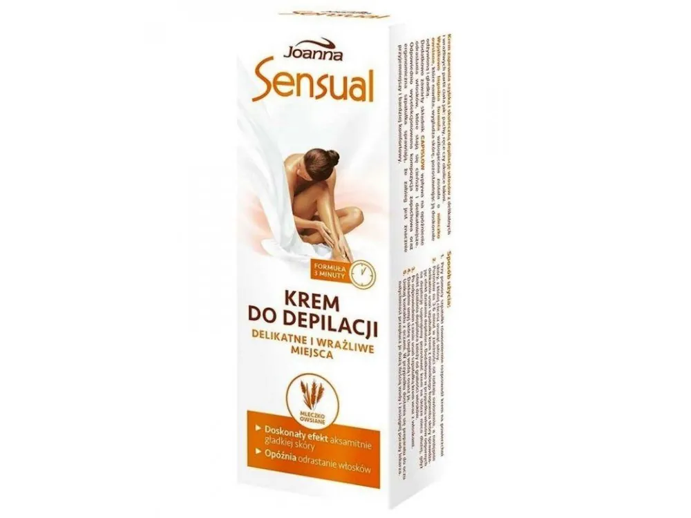 JOANNA Sensual DELICATE Oat Milk Cream - Depilační krém pro jamná a citlivá místa 100g Kup Teď