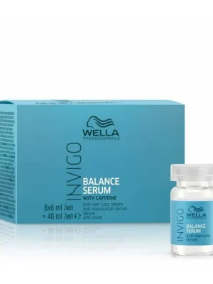 Nejprodávanější WELLA Invigo Balance Serum 8x6ml - sérum proti vypadávání vlasů