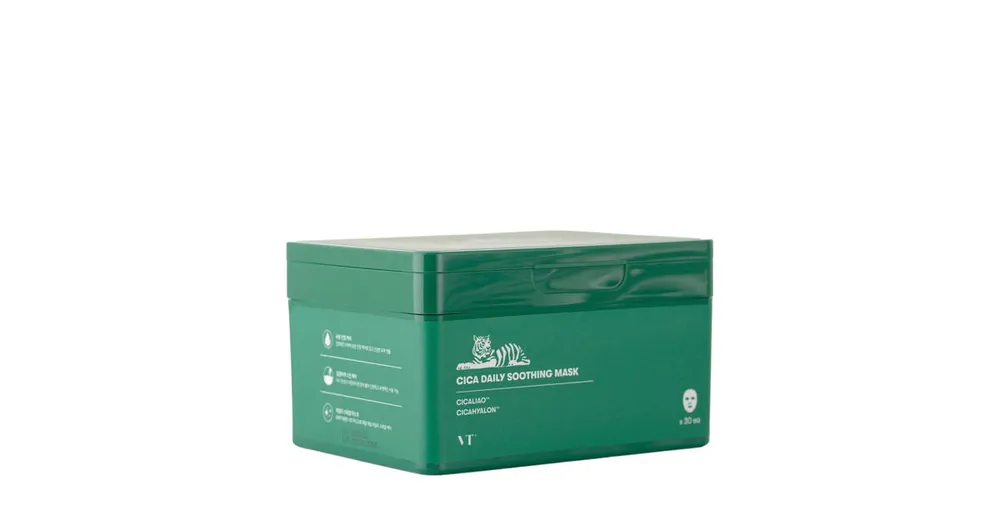 VT Cosmetics Cica Daily Soothing Mask 30 ks Originální