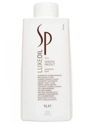 Sezónní Sleva WELLA SP Luxe Oil Keratin Protect Shampoo 1000ml - luxusní keratinový šampon na poškozené vlasy