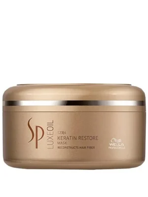 Výhodná Nabídka WELLA SP Luxe Oil Keratin Restore Mask 150ml - luxusní maska pro poškozené vlasy